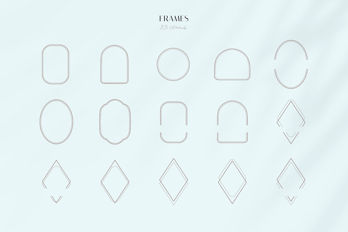 Floral logo elements and templates, a Graphic by Vasylyka (Photo 8 of 12)