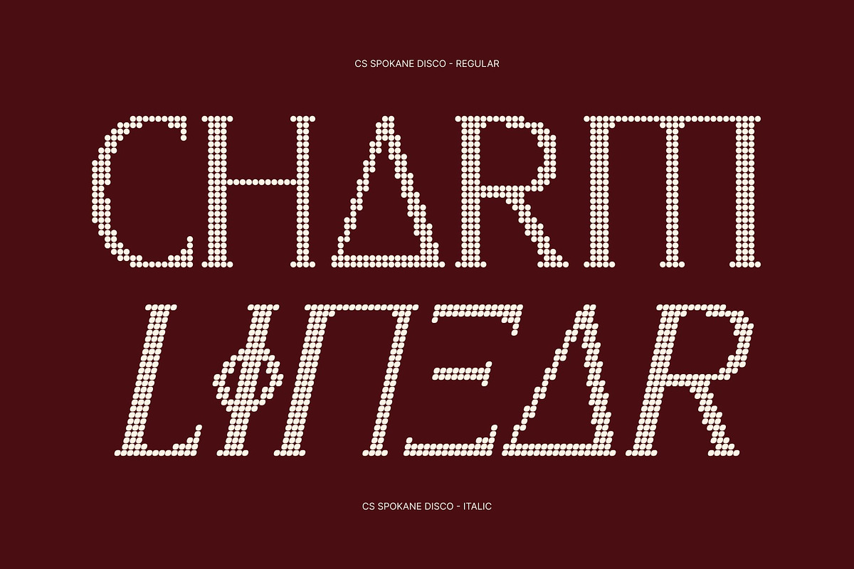 CS Spokane Disco, a Serif Font by Craft Supply Co. (Photo 3 of 8)