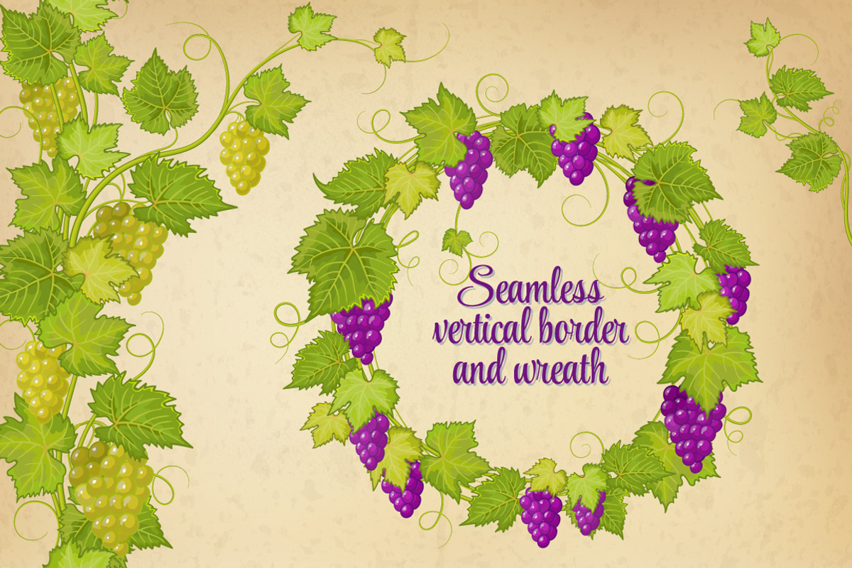 Vintage Grape DIY kit, a Pattern Graphic by leezarius (Photo 5 of 6)
