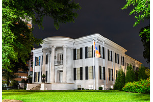 Mississippi Governor's Mansion, an Architecture Photo by Leonid Andronov
