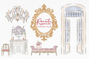 Romantic Chateau Line Art, an Object Graphic by Mio Buono (Thumbnail 9 of 15)
