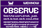Connect Brains font, a Font by weknow (Thumbnail 2 of 9)