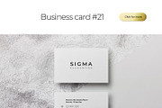 Business Card Bundle Template Mockup, a Business Card Template by PrintPixel (Thumbnail 23 of 28)
