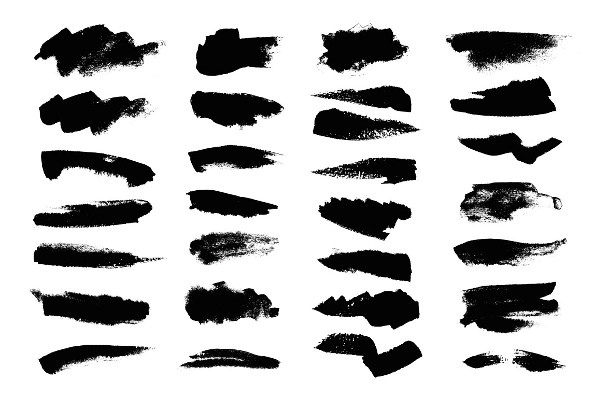 Vector Brush Strokes, an Object Graphic by Giordano Aita Graphics (Photo 2 of 3)