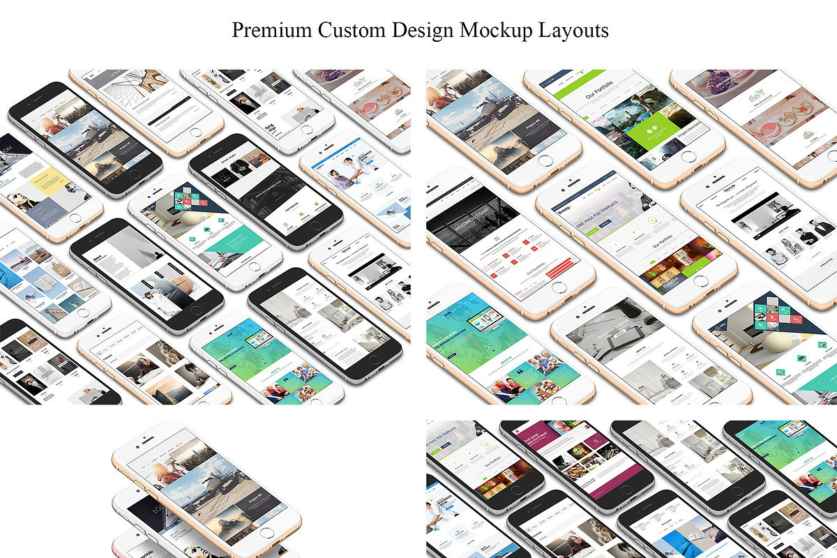 ALL 3D iPHONE MOCK-UP BUNDLE VOL-I1, an iPhone Mockup by Graphicsworld125 (Photo 5 of 20)