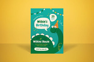 Birthday Invitation, an Invitation Template by graphicook