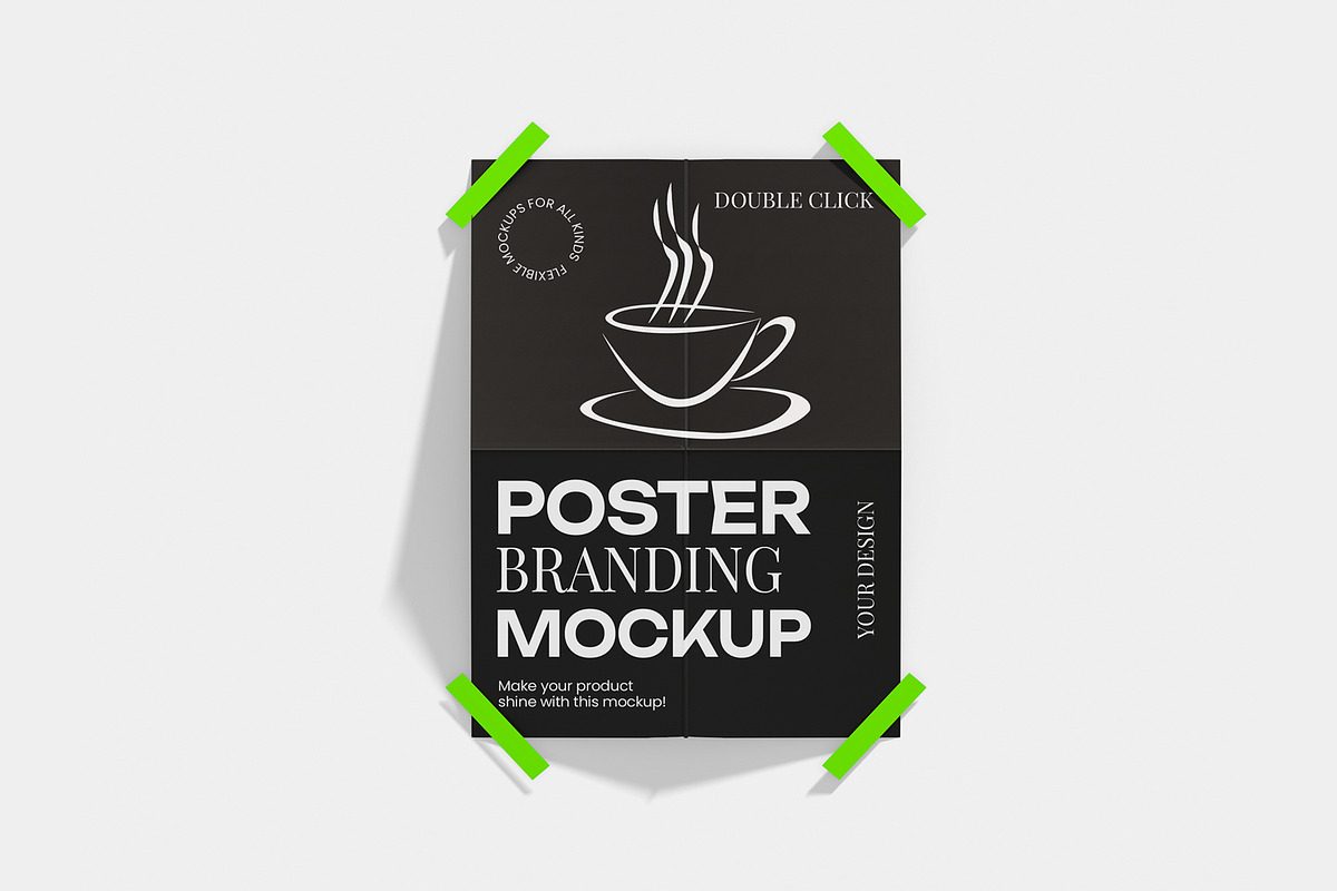Poster Mockup, an Advertising Mockup by Unerispace (Photo 4 of 4)