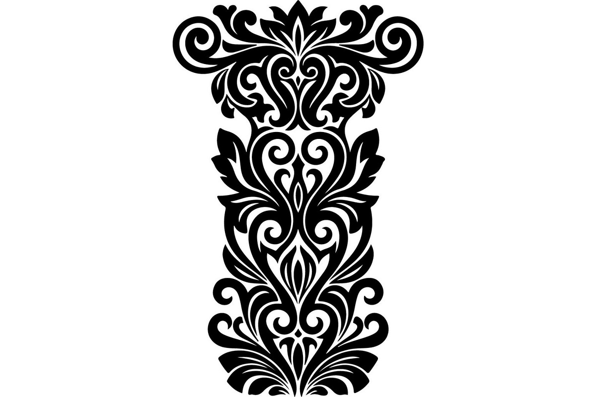 Decorative Flower Panel Vector, an Object Graphic by Designer_Momina (Photo 10 of 19)
