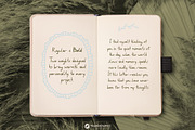 Little Note Handwritten Font Duo, a Handwritten Font by Youandigraphics (Thumbnail 9 of 11)