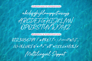 Beachyland - Handwritten Brush Font