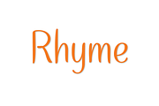 Rhyme, a Script Font by Typomancer (Thumbnail 2 of 4)