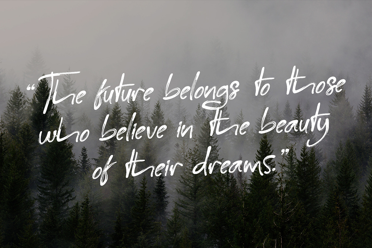 Reingttoon Handwritten Brush preview 7