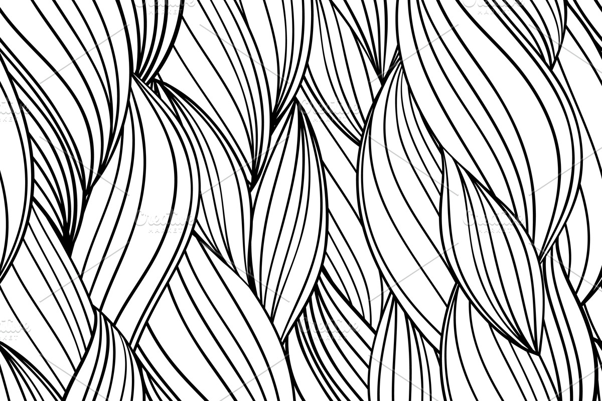 Seamless backgrounds of waves.