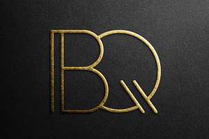 BQ Abstract Logo Design.