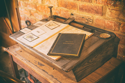 Vintage administration, a School & Education Photo by Patricia Hofmeester