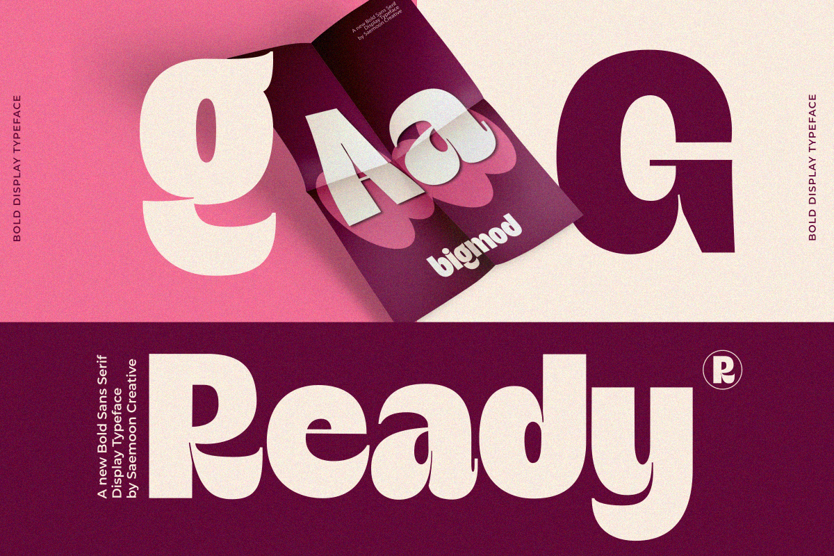Bigmod, a Sans Serif Font by saemoon creative (Photo 9 of 15)