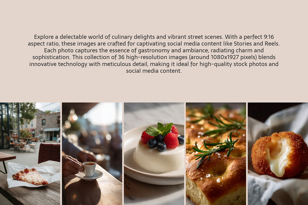 Italian Food Photography Set, a Food & Drink Photo by AI Petr Creative Agency (Photo 2 of 7)