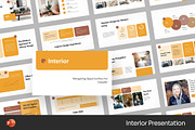 Interior Architecture Powerpoint, a Presentation Template by Fit-tee (Thumbnail 1 of 2)