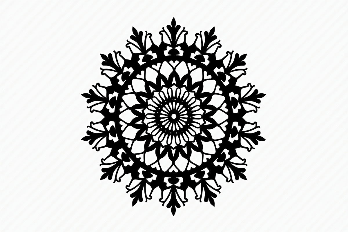 Boho Floral Mandala Vector Pack, an Illustration by Artivon (Photo 7 of 21)