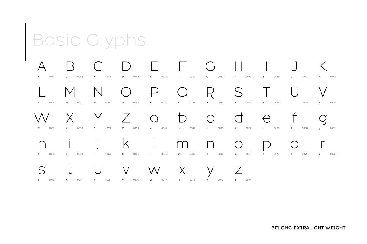 Belong Logo and Heading Font Family preview 8