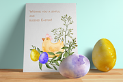 Pastel Easter Dreams Set, a Decorative Illustration by Aurella Art (Thumbnail 5 of 11)