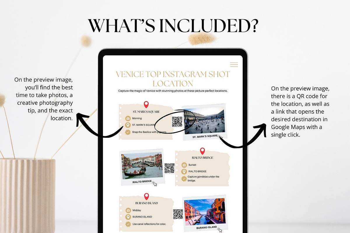Venice Travel Itinerary Template, a Magazine Template by Pulsecolor (Photo 8 of 9)