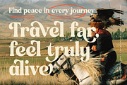 Classica Motion Retro Swash Serif, a Serif Font by timelesstype.co (Thumbnail 8 of 15)
