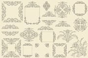 Vintage Frames And Borders hand draw, a Decorative Illustration by Samira (Thumbnail 5 of 5)