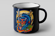 Watercolor Heroes & Demon Part 01, an Illustration by NStudio (Thumbnail 2 of 5)