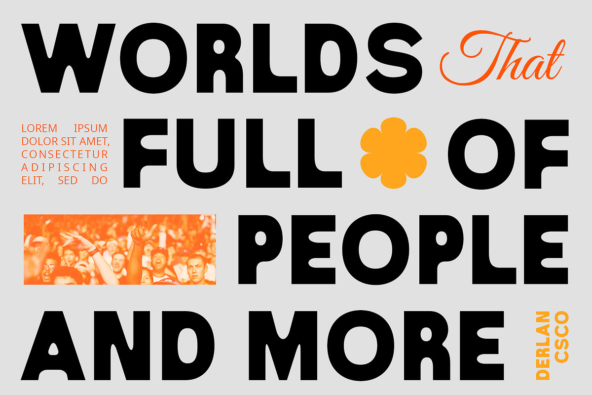 Derian – Contemporary Font, a Sans Serif Font by Craft Supply Co. (Photo 4 of 8)