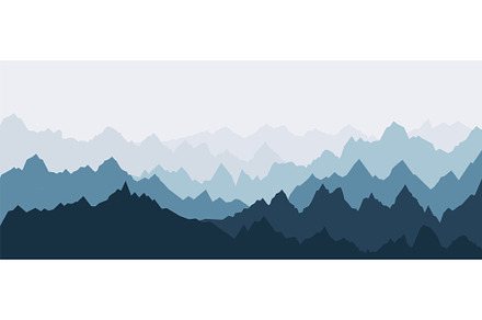 Mountains nature panorama. Rocks, a Graphic by Valerie Bodnar