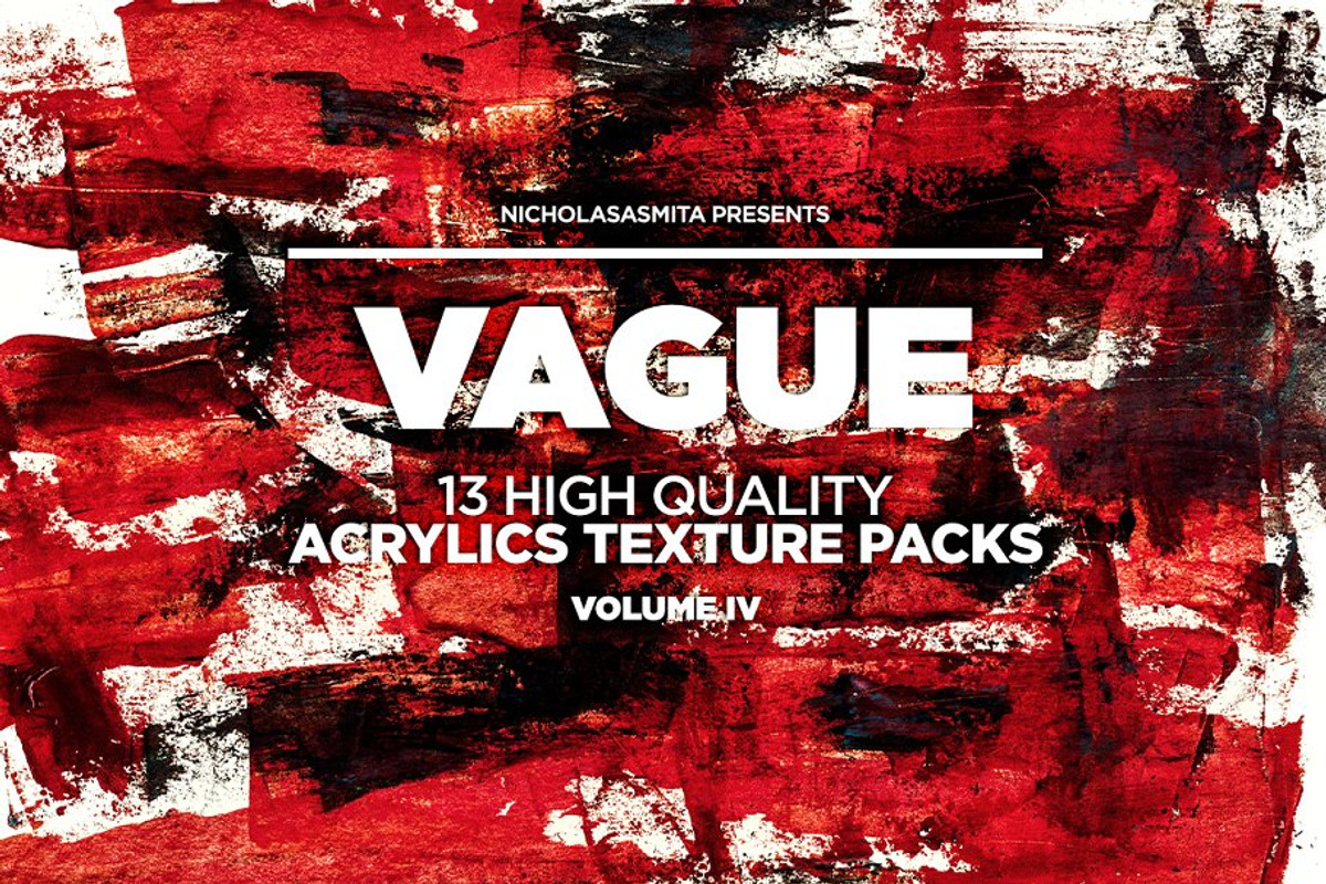 Vague 49 Acrylics Textures Packs, a Pattern Graphic by nicholasasmita (Photo 44 of 51)