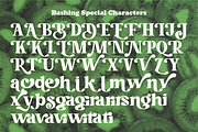 Bashing - Retro Swash Font, a Serif Font by Pandeka Studio (Thumbnail 12 of 13)
