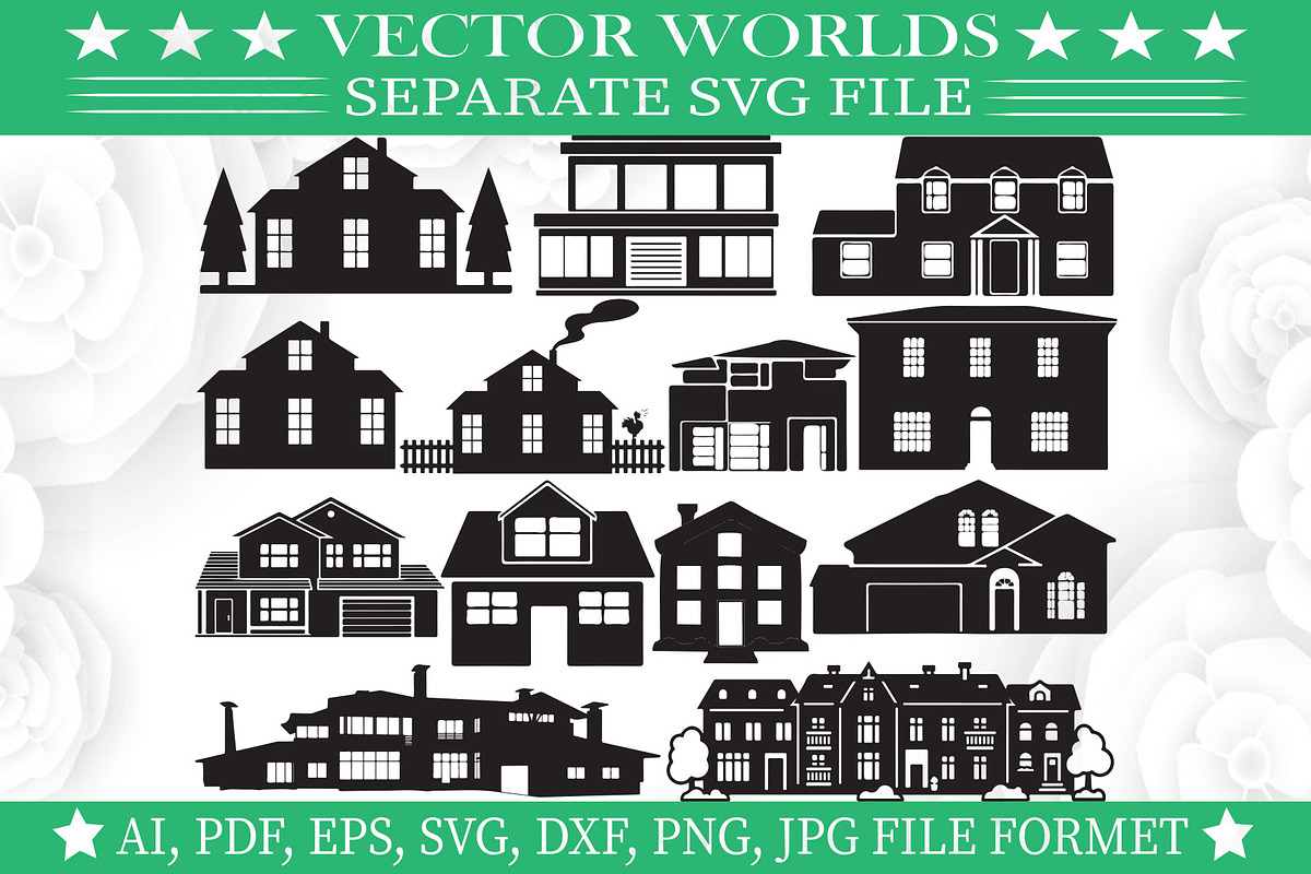 Home Svg, Building, House Svg, an Object Graphic by VectorWorlds