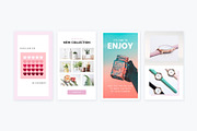 Instagram Stories Pastel Pink CANVA, a Social Media Template by Poego Social (Thumbnail 9 of 12)