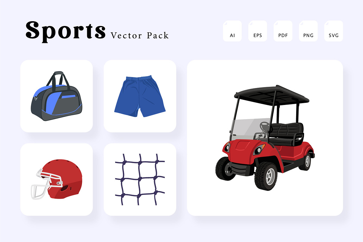 Sports Vector Icons Pack, a Duotone Icon by vectorstank (Photo 1 of 6)