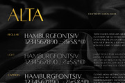 Alta Typeface (3 Weights) - SAVE 20%, a Sans Serif Font by Aaron Amar (Thumbnail 2 of 6)