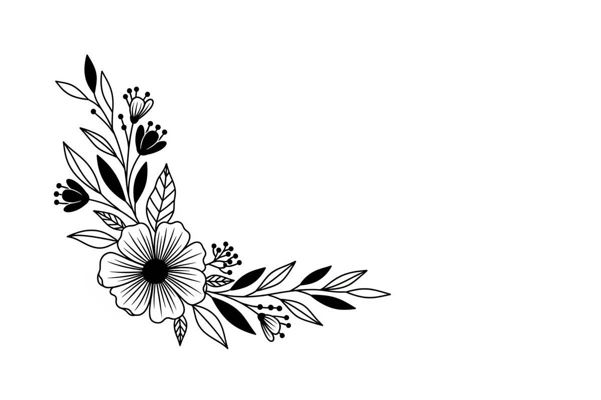 Floral Corner Ornament Clipart Bundl, an Illustration by Creativeshirt (Photo 20 of 48)