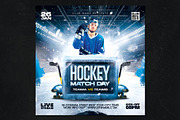 3 Hockey Flyer Template, a Flyer Template by Tarommir (Thumbnail 6 of 7)