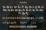 Pearly Gates - Blackletter Font, a Blackletter Font by Pixesia Studio (Thumbnail 11 of 12)