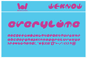 million font, a Font by weknow (Thumbnail 3 of 5)