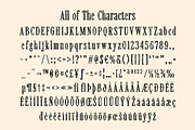 CS Benson Stamp, a Serif Font by Craft Supply Co. (Thumbnail 8 of 8)