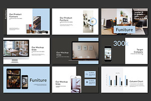 80%OFF- Funiture Powerpoint Template