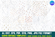 Leaves Pattern Embroidery Design SVG, a Pattern Graphic by VectorArtPrintableDesign (Thumbnail 3 of 3)