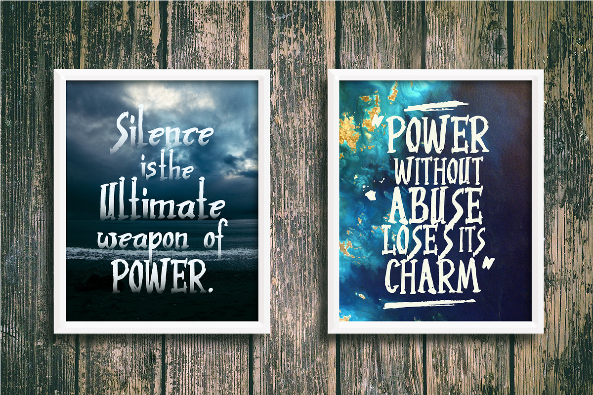 Azra Typeface preview 4