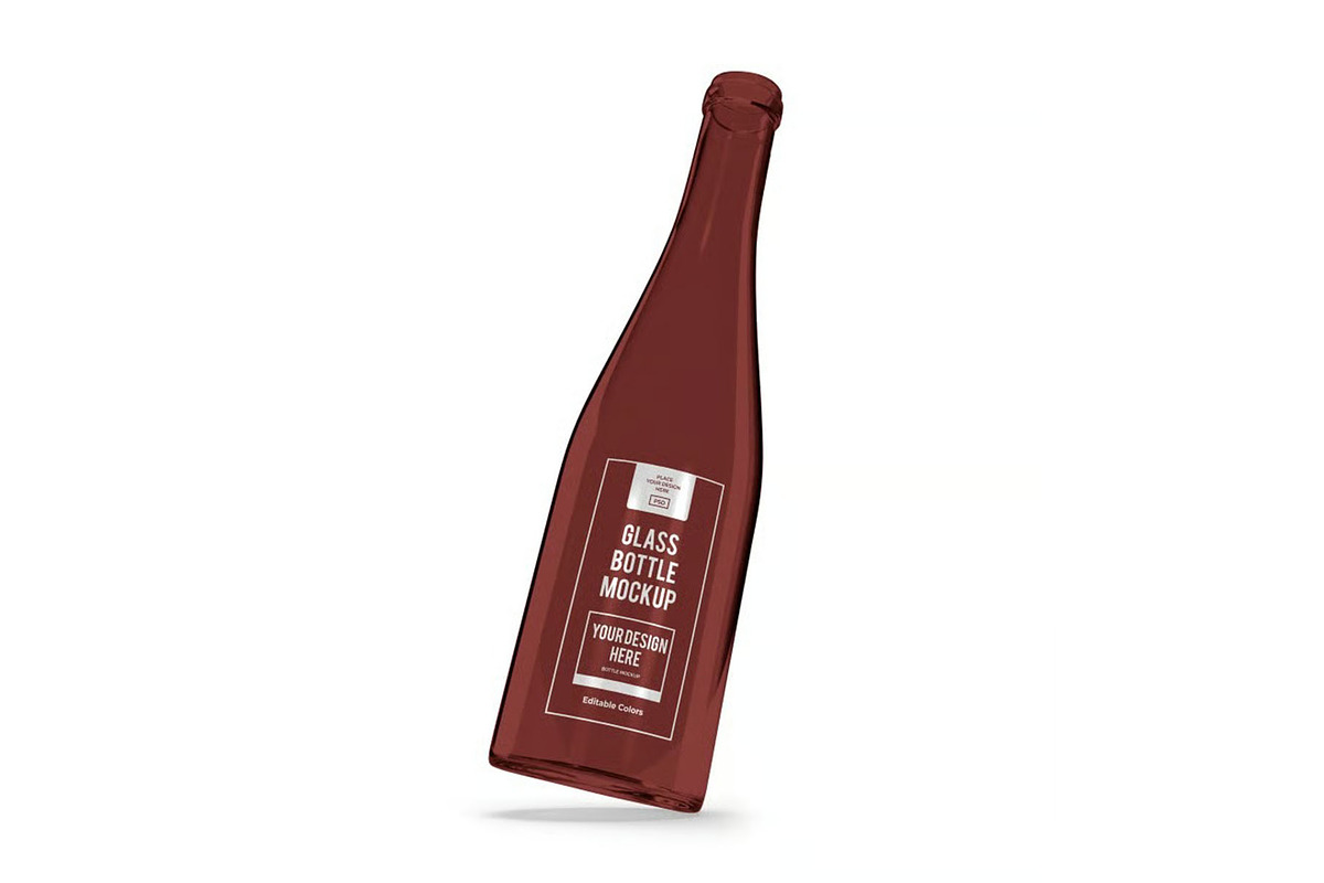 Glass Bottle Packaging Mockup, a Product Mockup by DesignRushMarket (Photo 7 of 11)