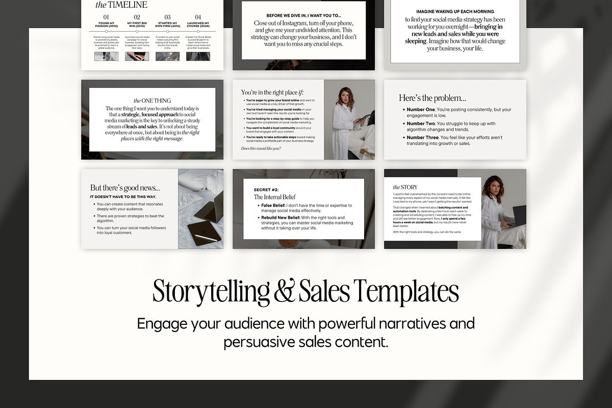 Slide Deck & Webinar Canva Templates, a Presentation Template by Fallon Gerst (Photo 9 of 22)