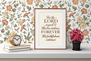 3 Wedding Cards + Seamless Pattern, an Object Graphic by Vintage (Thumbnail 8 of 14)