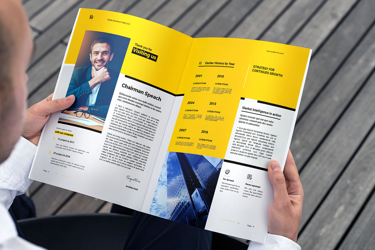 Company Profile, a Brochure Template by Elite_Standard (Photo 6 of 17)