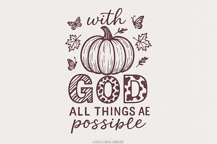 With God All Things Are Possible